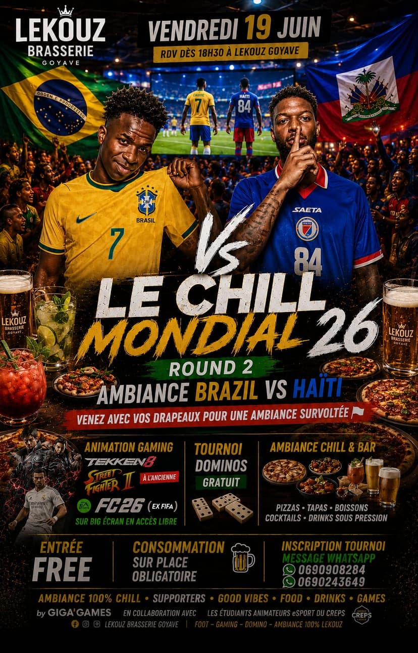 Flyer Le Chill Mondial 26 · Round 2