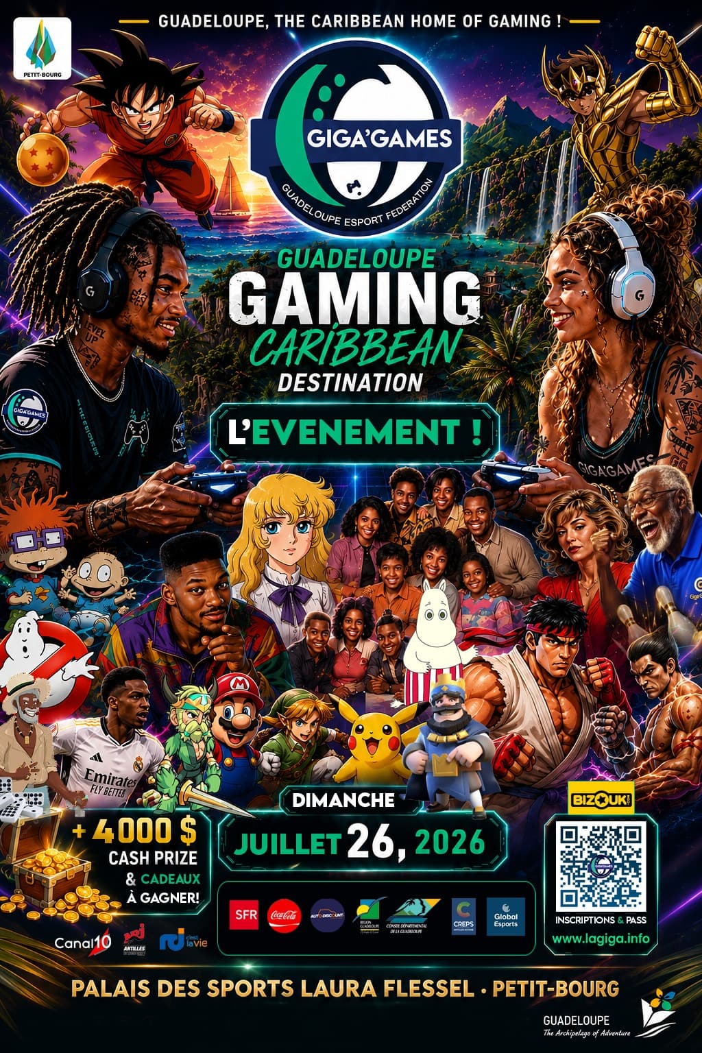 Le #GCD GIGA'GAMES 2026 dévoile son affiche et son line-up